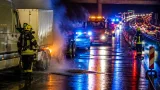 Glimmbrand an Anhänger auf A2 bei Arisdorf führt zu stundenlanger Sperrung
