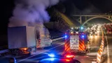 Glimmbrand an Anhänger legt A2 bei Arisdorf stundenweise lahm