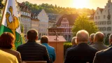 Herisau: Nationalrat Edgar Bischof berichtet am SVP-Grillplausch über erste Session