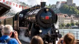 Restaurierte Dieseldampflok macht nostalgische Fahrt von Schaffhausen nach Romanshorn
