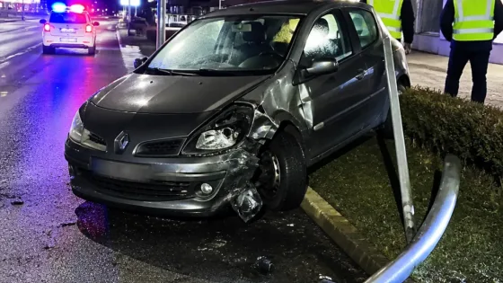 Alkoholverdacht nach Selbstunfall auf der Zentralstrasse in Wettingen