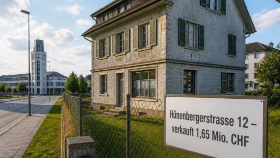 Cham kauft Liegenschaft an der Hünenbergerstrasse zum tiefen Preis
