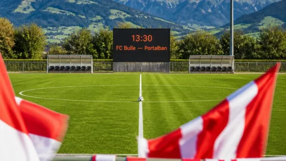FC Bulle empfängt Portalban: Testspiel in Bulle am Nachmittag