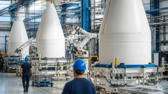 Grossauftrag sichert Auslastung des Werks in Emmen – 27 Verkleidungen für Ariane 6