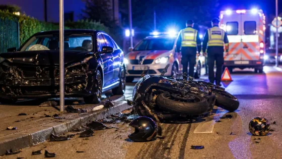 Jugendlicher auf Motorrad flieht vor Polizei und kollidiert in Dübendorf