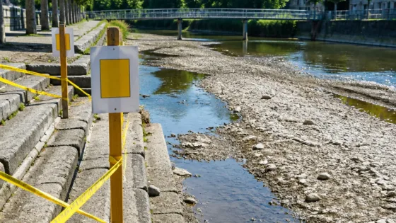 Kanton untersagt Betreten ausgewählter Fliessgewässer wegen tiefem Wasserstand und Hitze