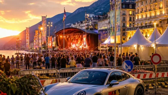 Montreux bleibt Bühne: Porsche begleitet das 60. Montreux Jazz Festival