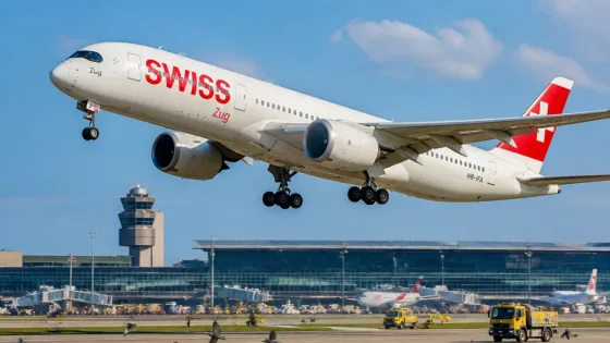 Swiss tauft dritten A350 auf den Namen «Zug» – Jungfernflug in Zürich musste durchstarten