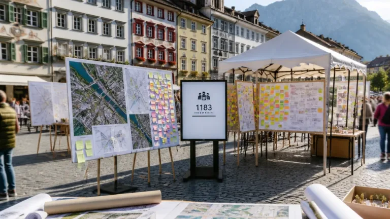 1183 Rückmeldungen: Bezirk erhält Fülle an Ideen zur Neugestaltung des Hauptplatzes