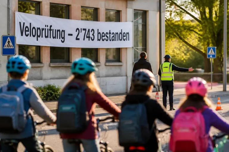 2743 Kinder in Solothurn bestehen Veloprüfung – Schulen und Verkehr profitieren
