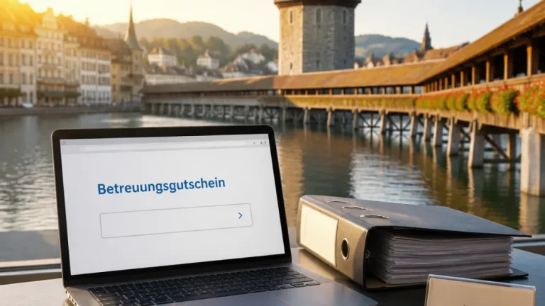 Ab 3. August: Betreuungsgutscheine im Kanton Luzern online beantragen