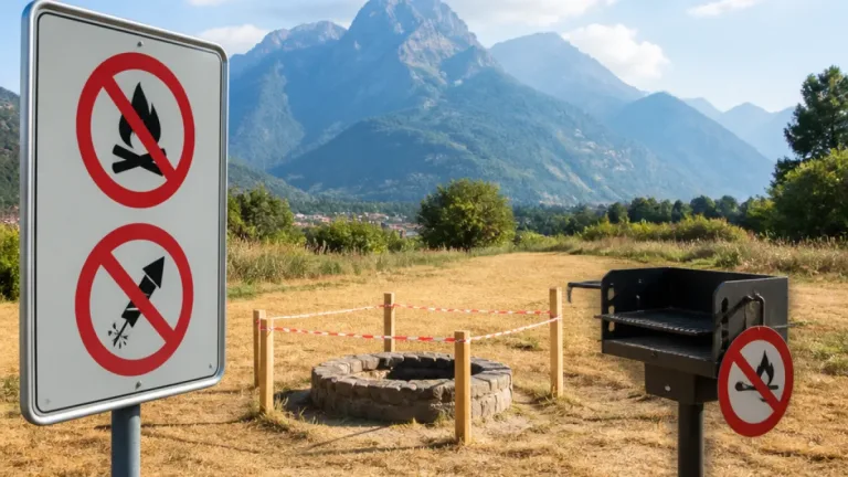 Absolutes Feuer- und Feuerwerksverbot in Uri: Sicherheitsdirektion verhängt Einschränkungen wegen anhaltender Trockenheit