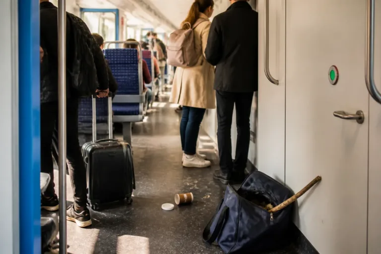 Aggression im Zug: Faustschlag nach vermeintlich zu langem Toilettengang sorgt für Diskussionen in Zug-Pendlerkreisen