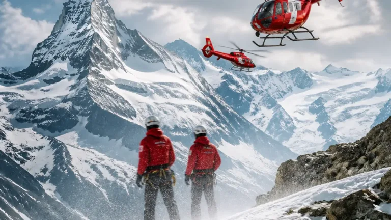 Air Zermatt in kurzer Zeit bei mehreren Hochgebirgseinsätzen – zwei Tote am Matterhorn
