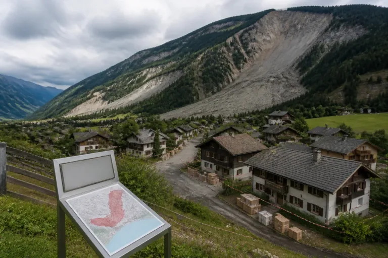 Albula/Alvra bewilligt 82,56 Mio. Franken für Umsiedlung aus Bergsturzgebiet Brienz