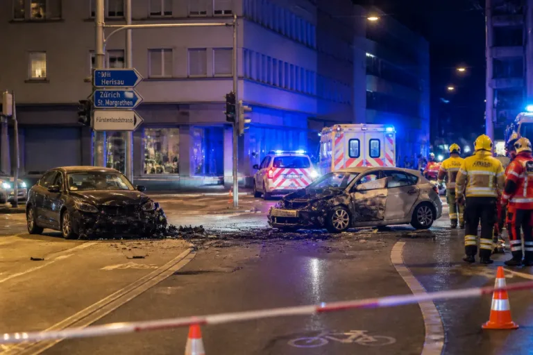 Alkoholisiert und ohne Führerausweis verunfallt in St. Gallen