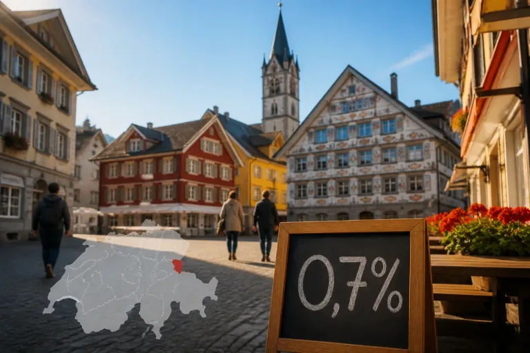 Appenzell Innerrhoden bleibt mit 0,7% Spitzenreiter bei tiefer Arbeitslosigkeit