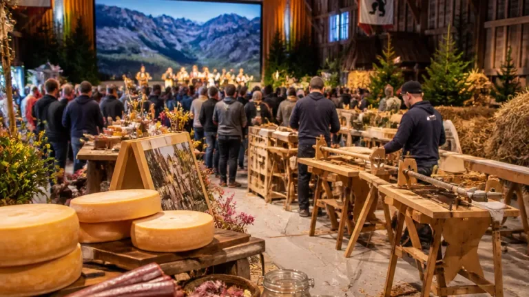 Appenzeller Stand an OGA26 in Langnau zieht Publikum an – Kulinarik, Handwerk und Musik im Mittelpunkt