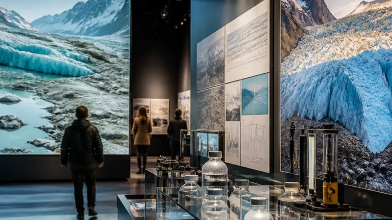 Audiovisuelle Ausstellung macht das Abschmelzen des Kanderfirns in Bern sichtbar