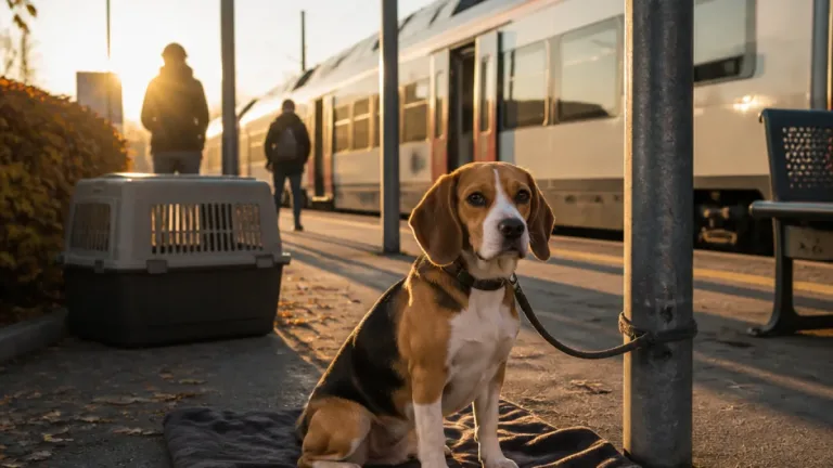 Ausgesetzter Beagle am Bahnhof Wohlen findet neues Zuhause
