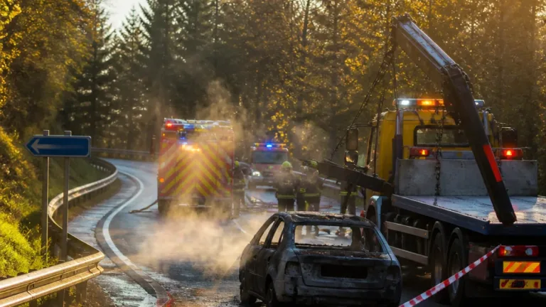 Auto auf Passstrasse zum Balmberg geht in Flammen auf – Insassen unverletzt