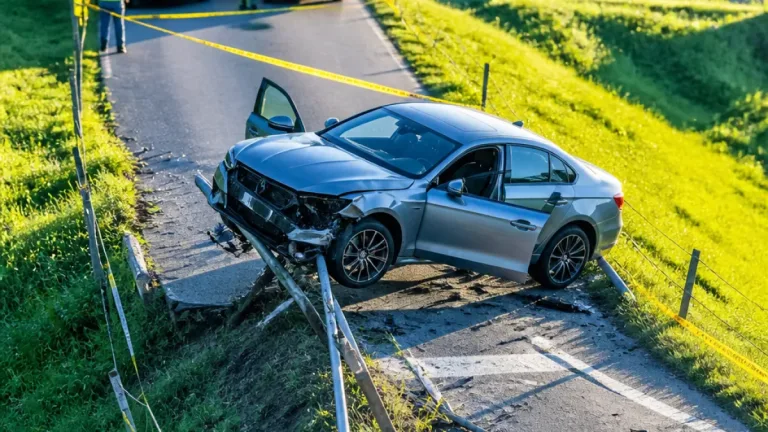 Auto fährt in Hundwil auf Röhrenzaun – medizinisches Problem vermutet