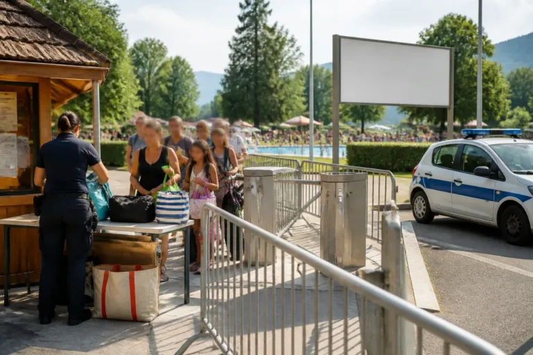 Baden: Folgen von Zwischenfällen – Freibäder an der Grenze verschärfen Einlassregeln