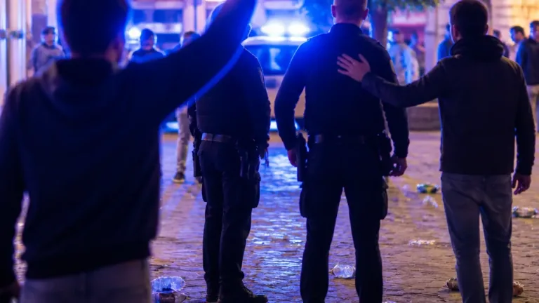 Bedrohung eines Polizisten nach Maienzug-Vorabend führt zu bedingter Geldstrafe