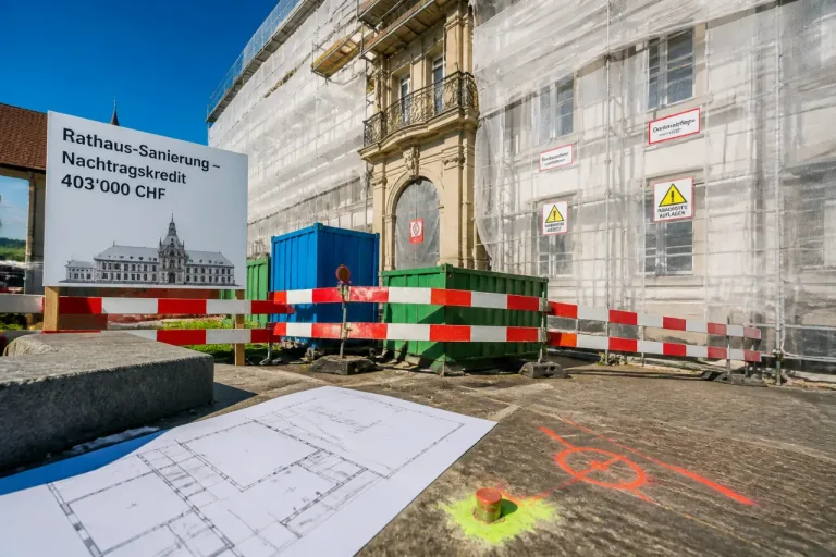 Bezirksrat Einsiedeln genehmigt Zusatzkredit für Rathaus-Sanierung von 403'000 Franken