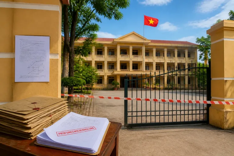Unklare Entscheidung aus Vietnam: Bildungsministerium prüft Antrag auf Prüfungswiederholung