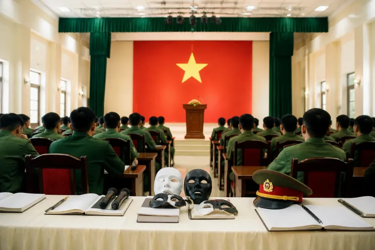 Militärtechnisches Kolleg 1 in Hanoi stärkt politische Bildung, Disziplin und Sicherheit