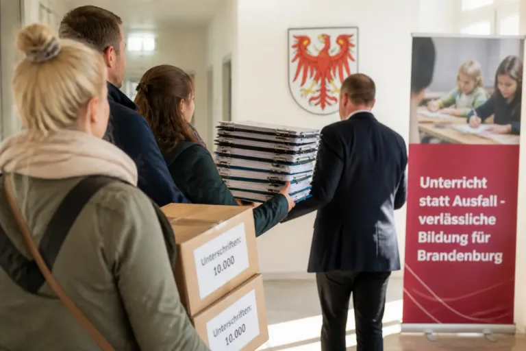 Eltern übergeben 10'000 Unterschriften gegen Lehrermangel – Diskussion um Unterrichtsversorgung bleibt offen