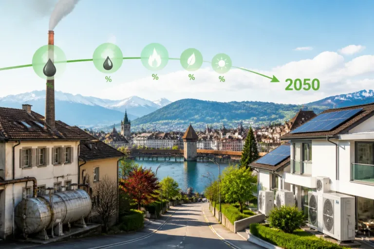 Bis 2050 sollen fossile Heizungen im Kanton Luzern weitgehend verschwinden