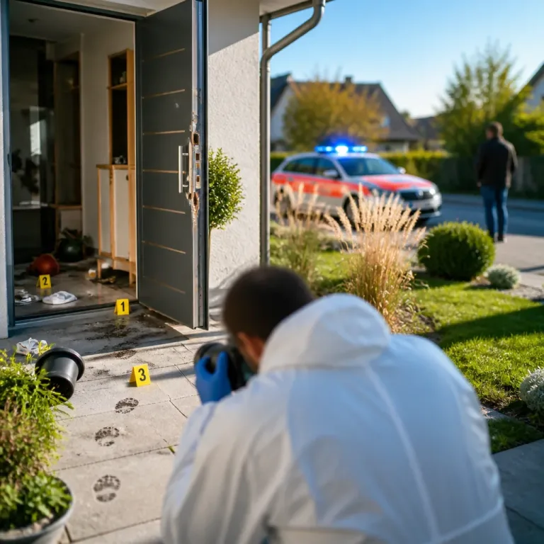 Einbruch in Einfamilienhaus in Weißwasser: Täter flüchten nach Störung durch Nachbarn