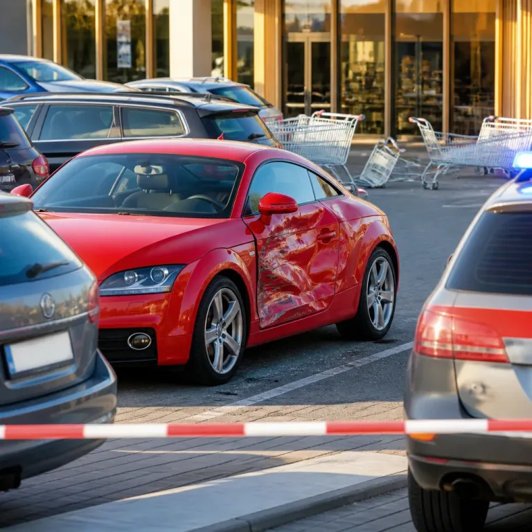 Unfallflucht in Grünstadt: Roten Audi TT an rechter Seite touchiert – Polizei sucht Zeugen
