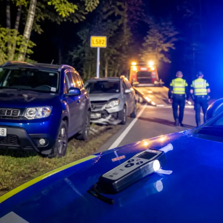 Alkoholisierter Fahrer flüchtet trotz Polizeisignal: Nach Unfall lange Verfolgungsfahrt, Festnahme