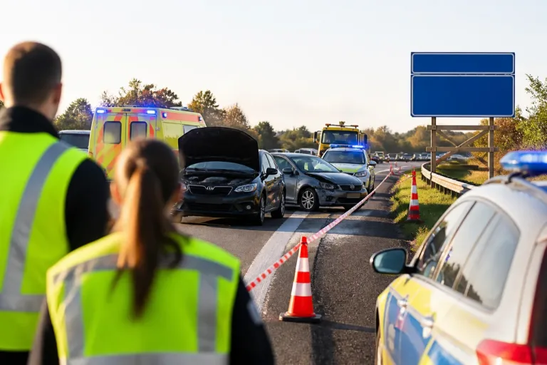 Tödlicher Unfall auf A44 bei Erkelenz: 22‑Jähriger stirbt nach Panne und Zusammenstoss