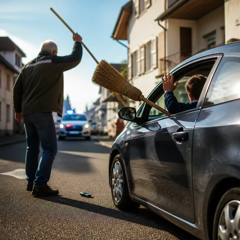 Mit Besen auf Autofahrer eingeschlagen: Ermittlungen wegen gefährlicher Körperverletzung