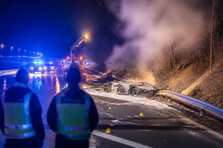 Fahrer bei Ausbruch aus Schutzplanke auf A555 tödlich verletzt