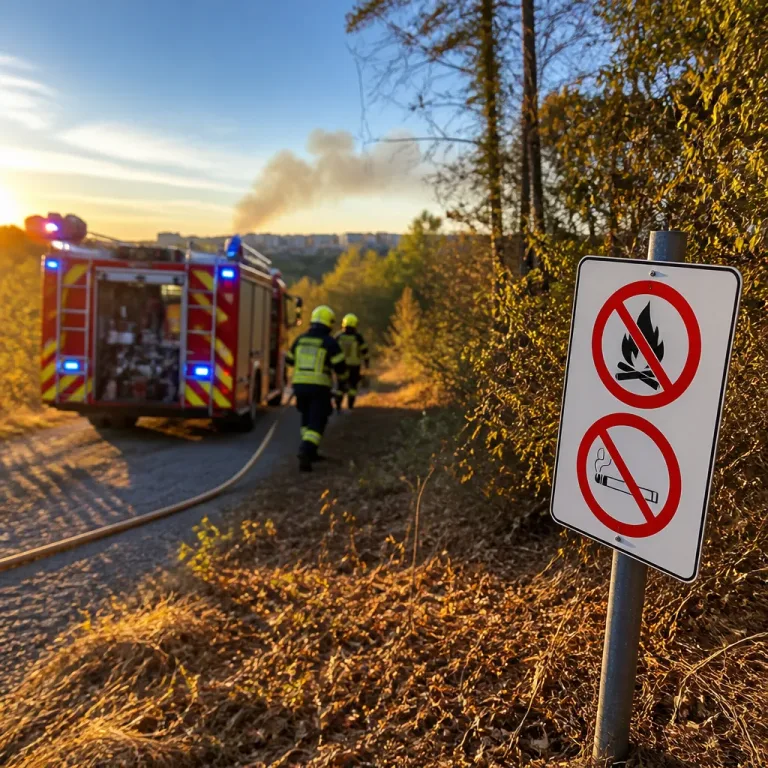 Hitze und Trockenheit erhöhen Waldbrandrisiko in Karlsruhe – Feuerwehr warnt vor Unachtsamkeit