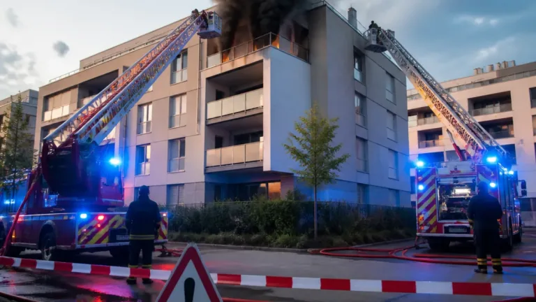 Brand in neuer Überbauung in Seewen: Behörden warnen wegen starker Rauchentwicklung