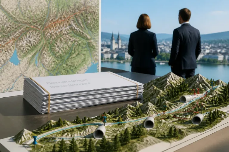 Bundesverkehrsministerium leitet Unterlagen zum Brenner‑Nordzulauf an Bundestag weiter
