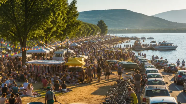 Buntes Nepomukfest belebt Rheinufer in Neuenburg trotz Sommerhitze