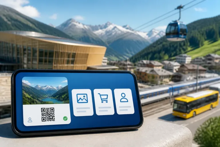 Davos: Neue Davos Klosters App vereint Gästekarte und integriertes ÖV‑Ticket