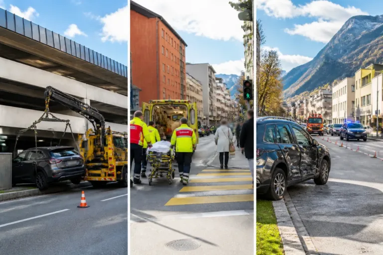 Drei Verkehrsunfälle in Chur an einem Nachmittag