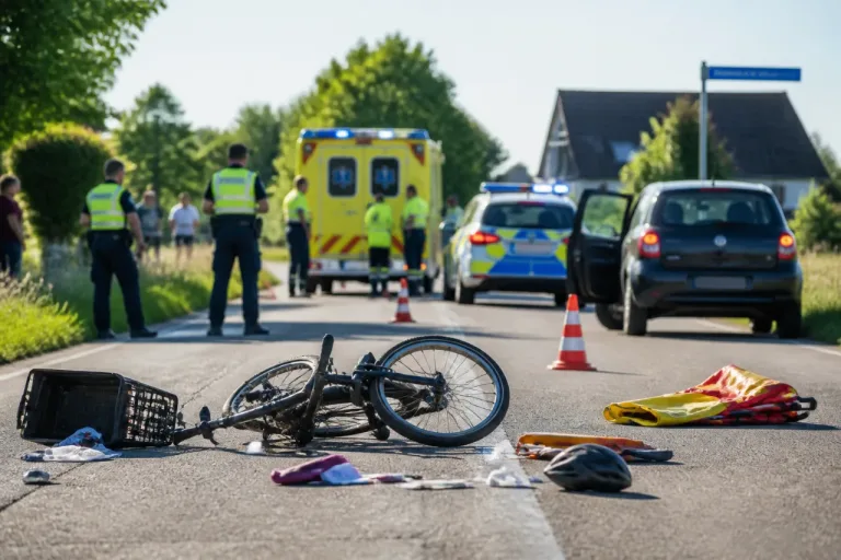E-Bike-Fahrerin (75) bei Überholmanöver in Hefenhofen schwer verletzt