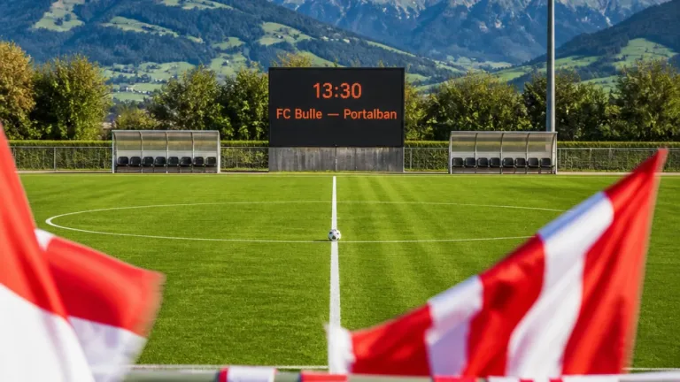 FC Bulle empfängt Portalban: Testspiel in Bulle am Nachmittag