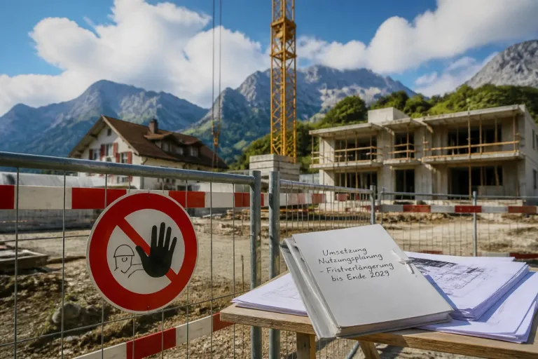 FDP Nidwalden fordert letzte Fristverlängerung zur Umsetzung des Baugesetzes