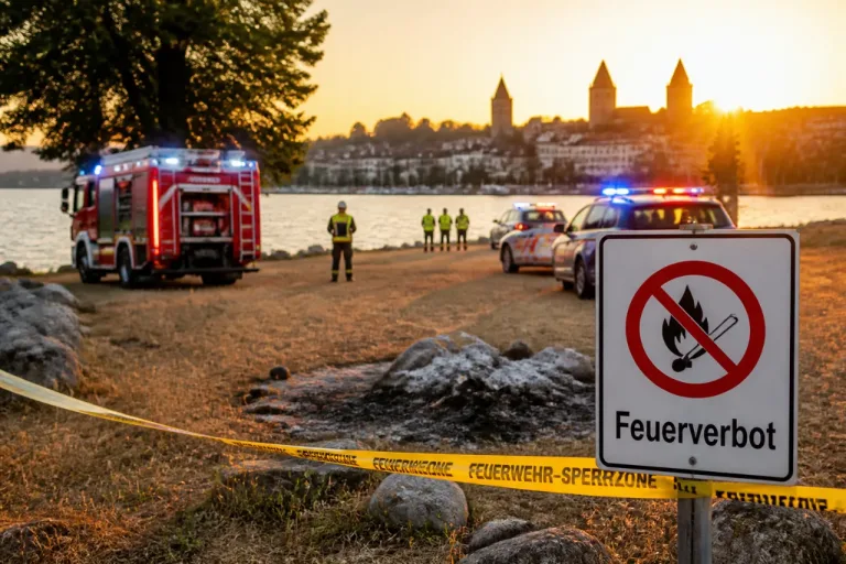 Feuerverbot in Rapperswil-Jona: Polizei stoppt fünf unzulässige Brände