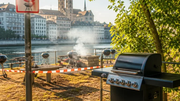 Feuerverbot in Zürich: Grillieren nur noch mit Gas- oder Elektrogrill erlaubt